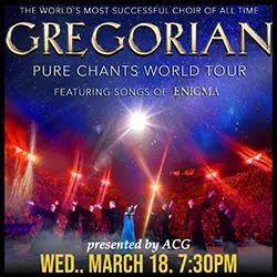 Gregorian Pure Chants World Tour featuring songs of Enigma